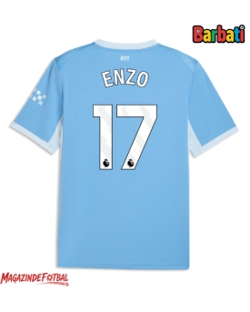 Manchester City Enzo Fernandez #17 Tricou Fotbal Replică 2026-27 Barbati Acasa Manchester City Enzo Fernandez #17 Tricou Fotbal Replică 2026-27 Barbati Acasa